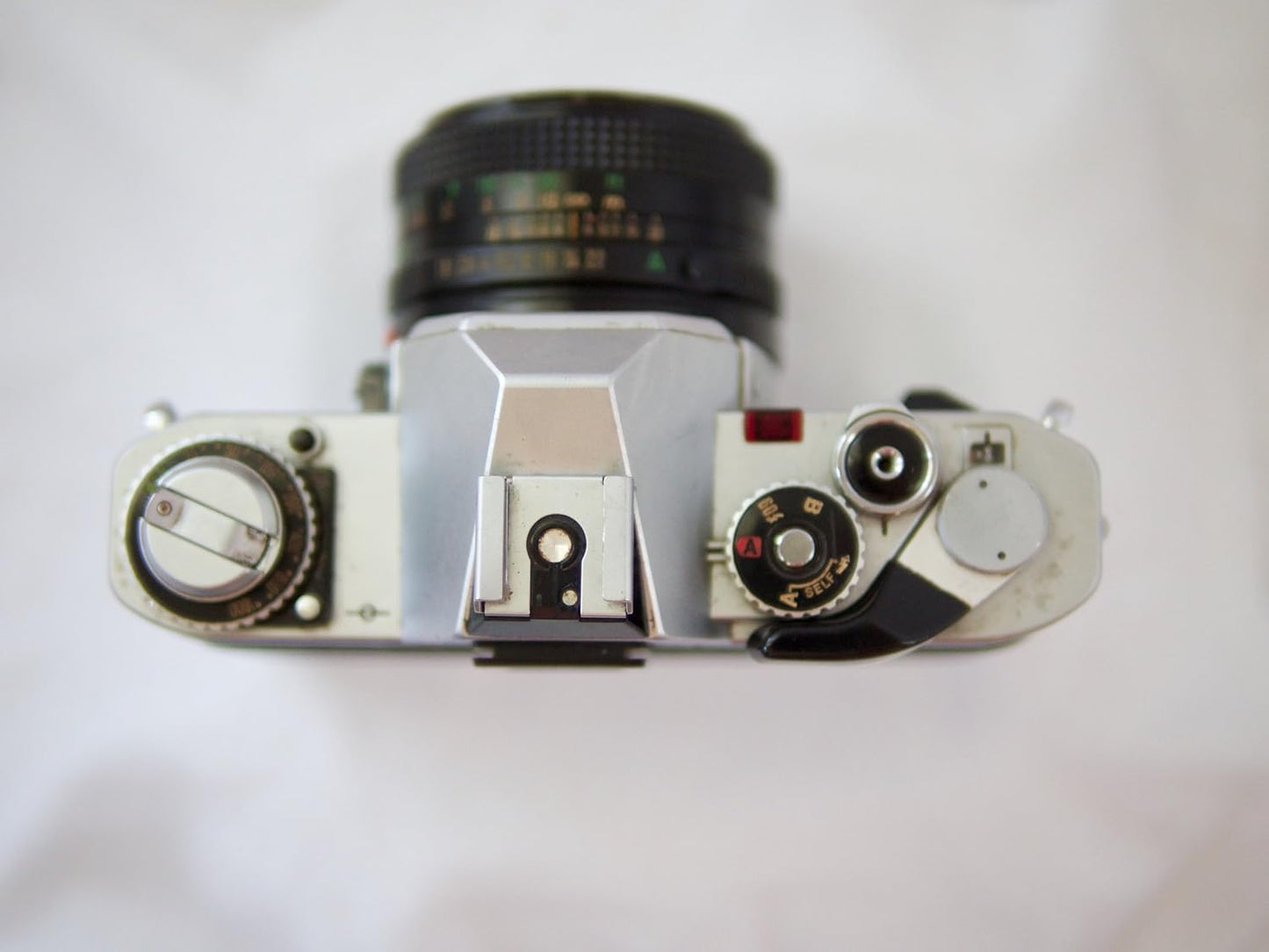 Canon AV-1 35mm SLR Film Camera: FD Mount Lens (Renewed)