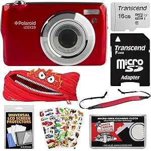 Polaroid K-105461-04 i20X29 Digital Camera Bundle
