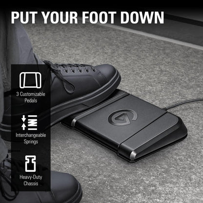 Elgato Stream Deck Pedal Hands-Free Controller Renewed