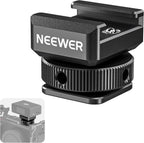 Neewer 10103114 Cold Shoe Mic Mount Adapters 2-Pack