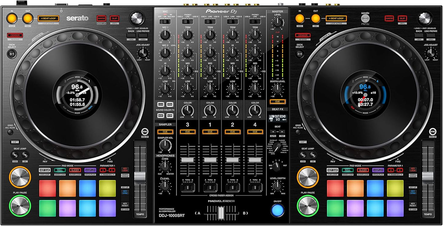 Pioneer DJ DDJ-1000SRT Serato 4-Channel Controller