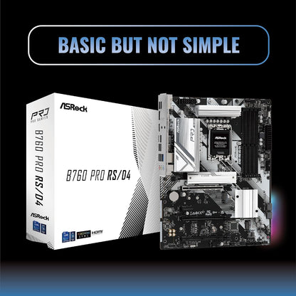 ASRock B760 PRO RS/D4 Intel DDR4 ATX Motherboard