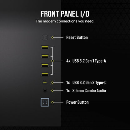 Corsair CC-9011259-WW 6500D Airflow ATX PC Case