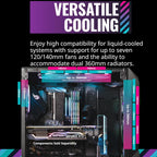 Cooler Master TD500V2-KGNN-S00 Mesh V2 ARGB ATX Mid-Tower Case