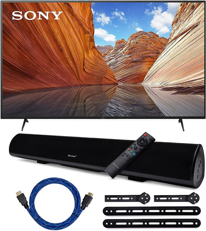 Sony KD65X80J 65" 4K UHD Smart TV Soundbar Bundle