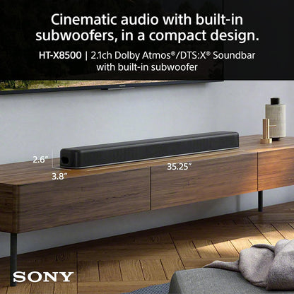 Sony HTX8500 2.1ch Dolby Atmos Soundbar with Subwoofer