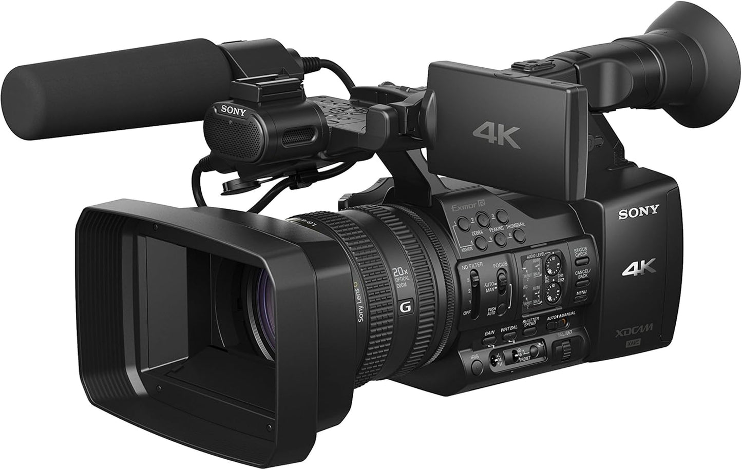 Sony PXWZ100 4K Handheld XDCAM Camcorder