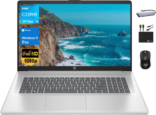 HP 2024 17 i3-1215U Business Laptop 32GB RAM W11P