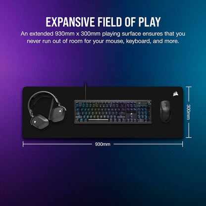 Corsair CH-941B141-WW MM500 v2 Extended Gaming Mouse Pad