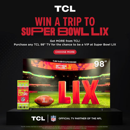 TCL 98QM851G 98-Inch QD-Mini LED 4K Google Smart TV