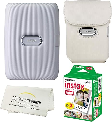 Fujifilm Instax Mini Link Printer Bundle Case & Films