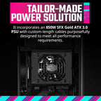 Cooler Master NR100-ZNNN85-SL0 NCORE 100 MAX ITX PC Case - Bronze