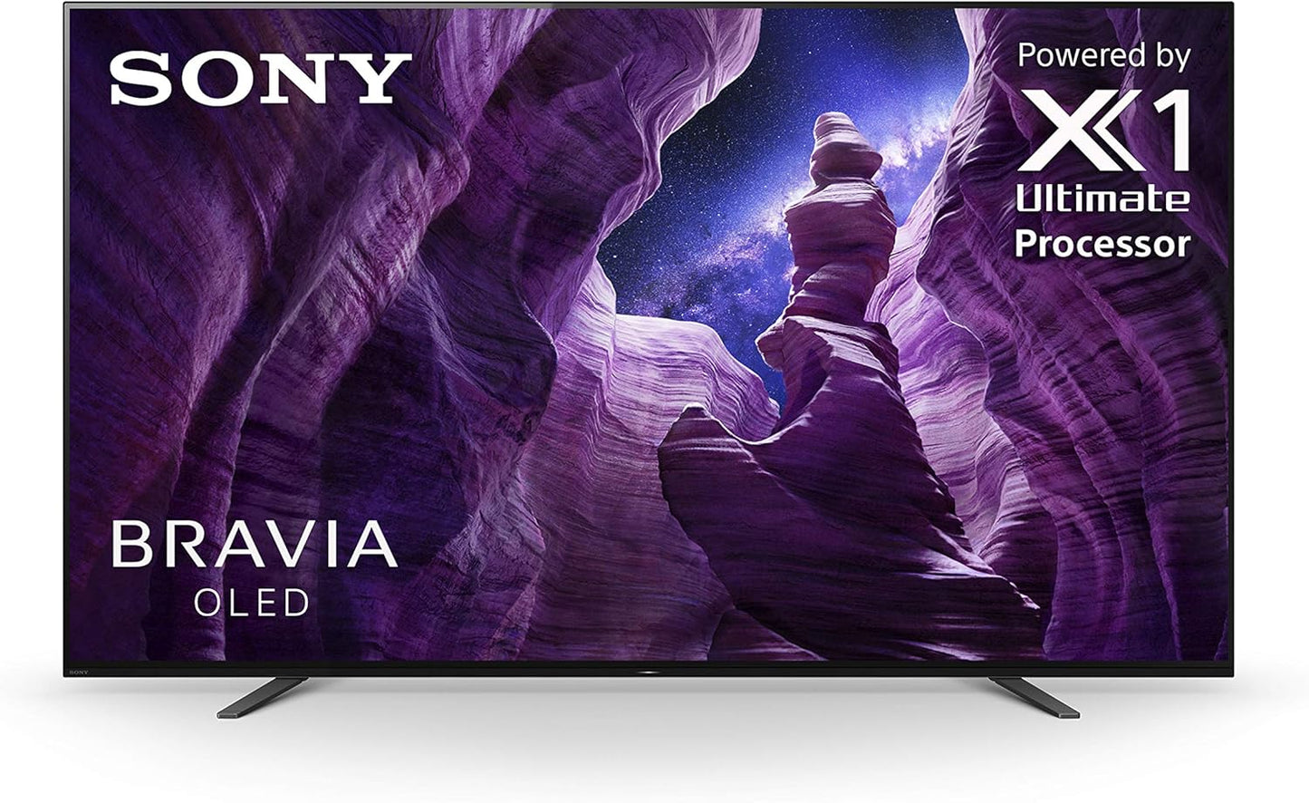 Sony A8H 55-Inch OLED 4K UHD Smart Android TV, Renewed
