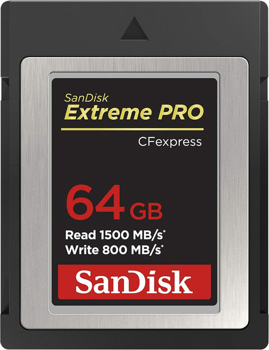 SanDisk SDCFE-064G-GN4NN 64GB Extreme PRO CFexpress Card