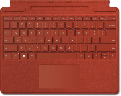 Microsoft 8XA-00021 Surface Pro Signature Keyboard - Poppy Red