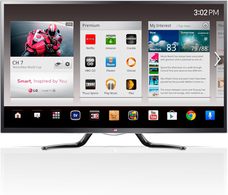 LG 50GA6400 50-Inch 3D 1080p LED Google TV — main product image