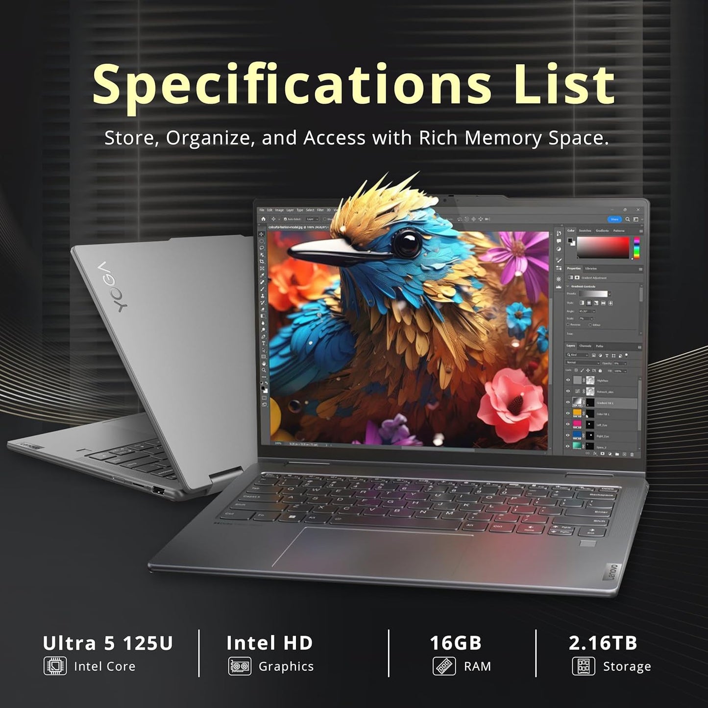 Lenovo Yoga 7i 14" 2K Touch 2-in-1 Laptop
