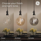 GE 48553 Edison Style LED Light Bulbs 2-Pack