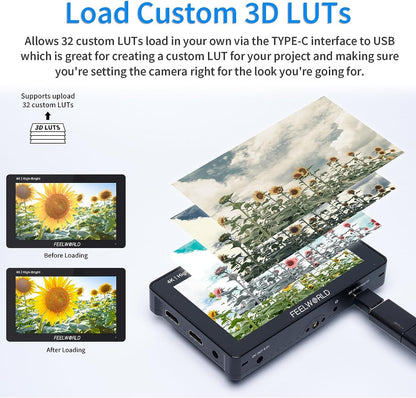 FEELWORLD F5 PRO X 5.5 Inch Touch Camera Monitor