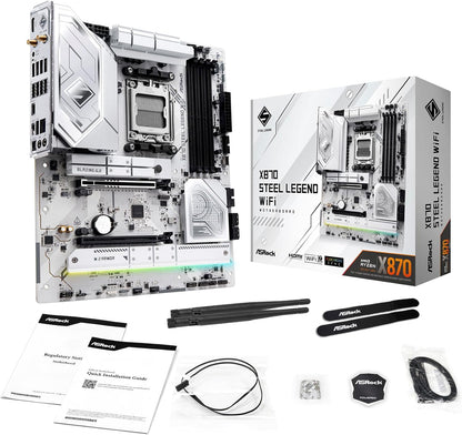 ASRock X870 STEEL LEGEND WIFI AM5 ATX Motherboard