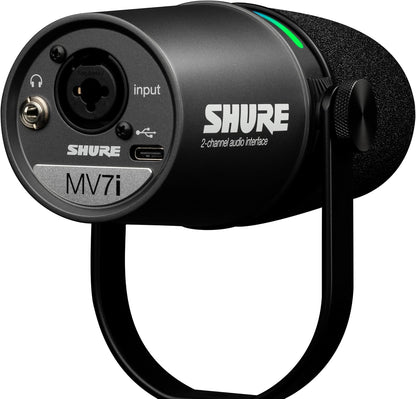 Shure MV7i Smart USB/XLR Podcast Microphone