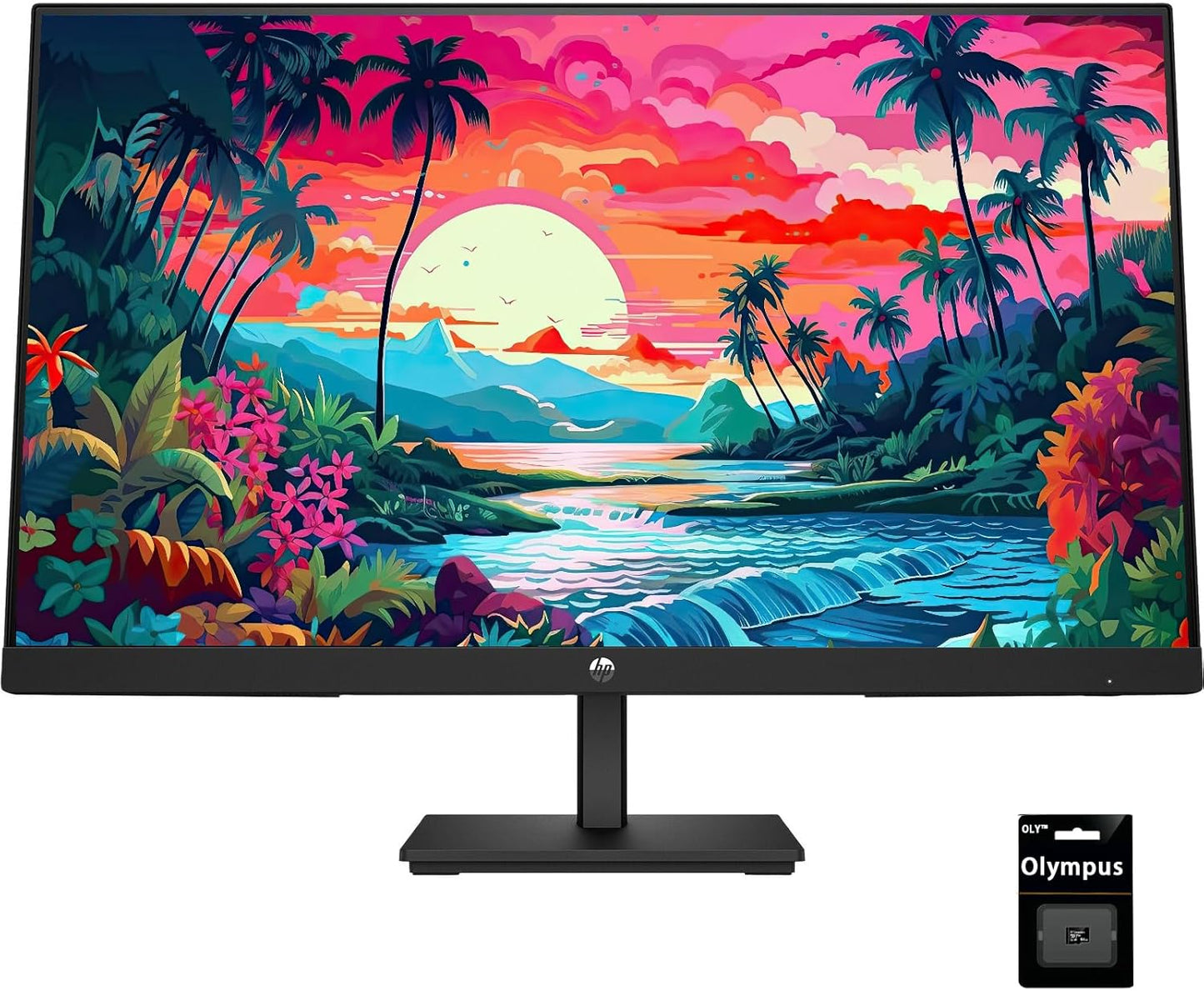 HP 196548194131 24" FHD Monitor - IPS, AMD FreeSync, VESA