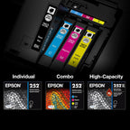 Epson T252120-S 252 Black Ink Cartridge Standard Capacity