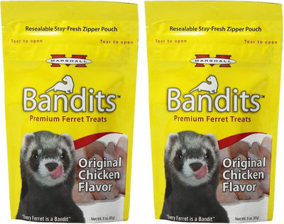 Marshall Bandit Chicken Flavor Ferret Treats - 2 Pack