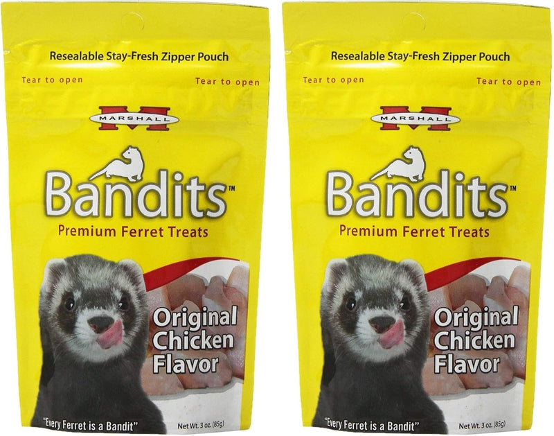 Marshall Bandit Chicken Flavor Ferret Treats - 2 Pack — main product image