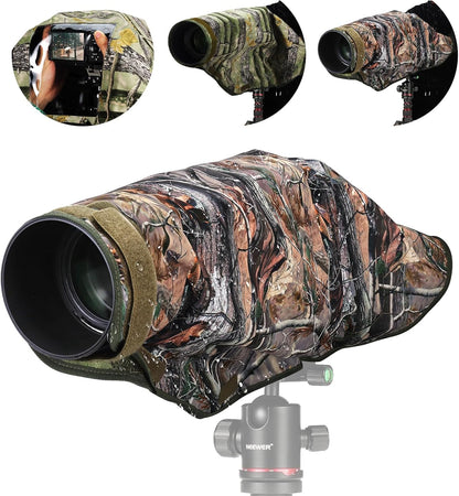 Neewer 10103334 XL Camouflage Waterproof Camera Rain Cover