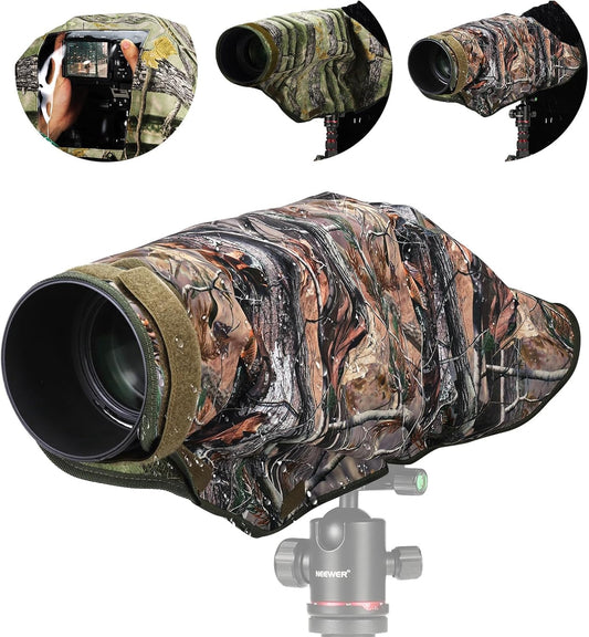 Neewer 10103334 XL Camouflage Waterproof Camera Rain Cover