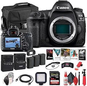 Canon 1483C002 EOS 5D Mark IV DSLR Camera Bundle Renewed