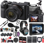 Sony Alpha a7C - 28-60mm Lens Kit - 4K Monitor Bundle - Renewed