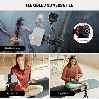 Neewer TP34 Flexible Tripod Mini Camera Phone Stand with Remote
