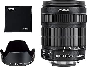 Canon 6097B013 EF-S 18-135mm IS STM Lens