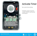 GE 46537 7-Day Digital Outdoor Pool Timer
