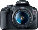 Canon Rebel T7 DSLR Camera 18-55mm Lens Bundle Renewed
