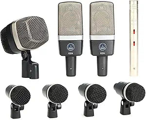 AKG 2581X00140 Drumset Reference Microphone Kit Premium