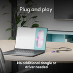 Logitech 952-000195 Active USB Cable for MeetUp 2