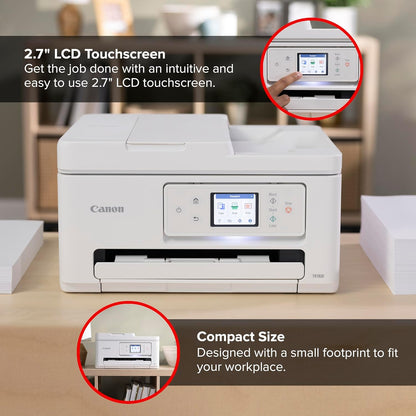 Canon 6258C002 PIXMA TR7820 Wireless All-in-One Printer