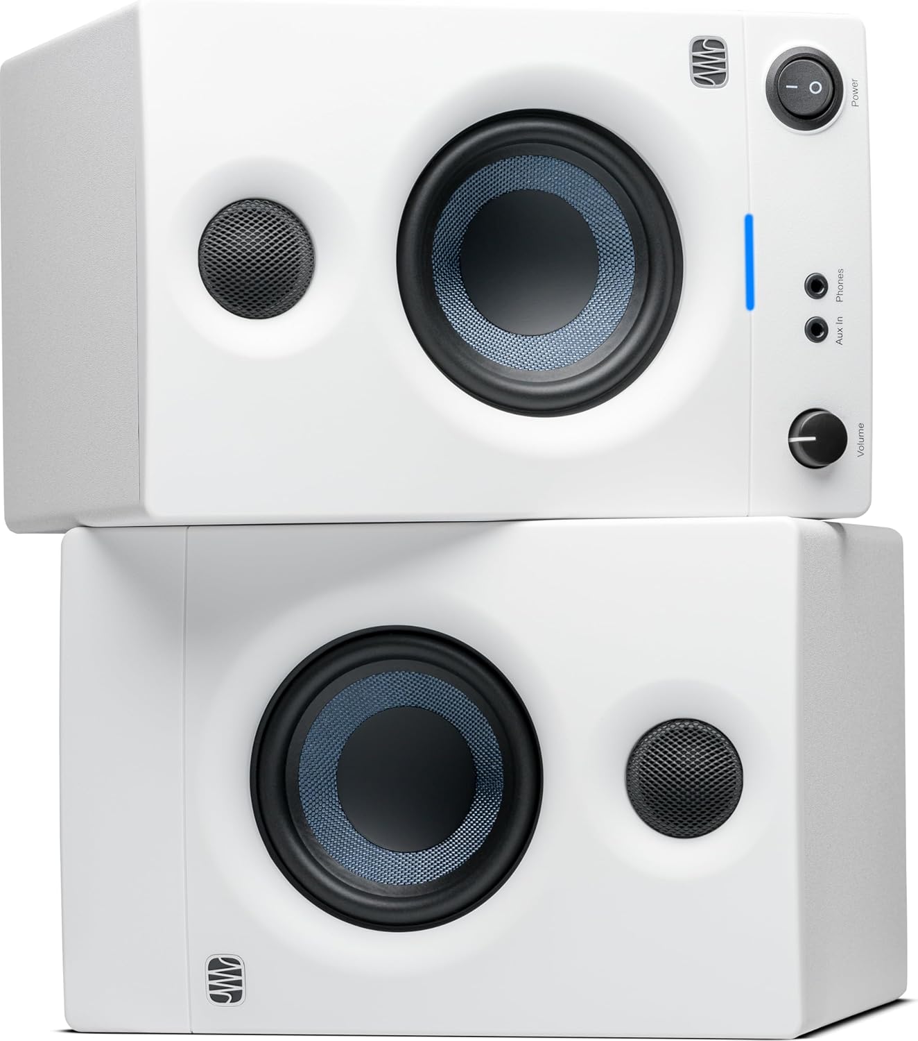 PreSonus 2777500133 Eris 3.5-inch White Studio Monitors
