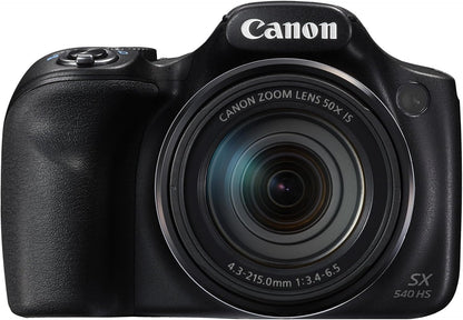 Canon 1067C015AA PowerShot SX540 HS 50x Zoom Camera Renewed