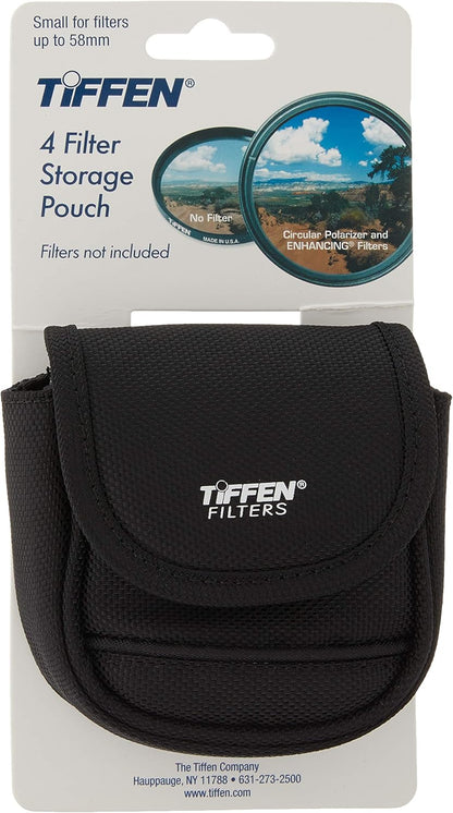 Tiffen 4BLTPCHSMK Small Filter Pouch up to 58mm