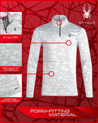 Spyder Bandit Men's 1/4 Zip Active Pullover
