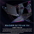 MSI Raider 17 i9 RTX 4080 Gaming Laptop