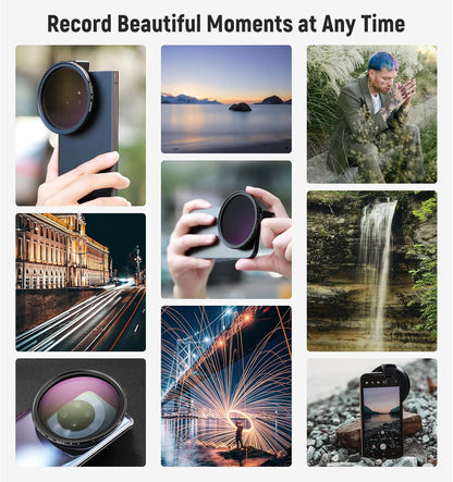 Neewer 10103078 67mm Magnetic Phone Lens Filter Kit