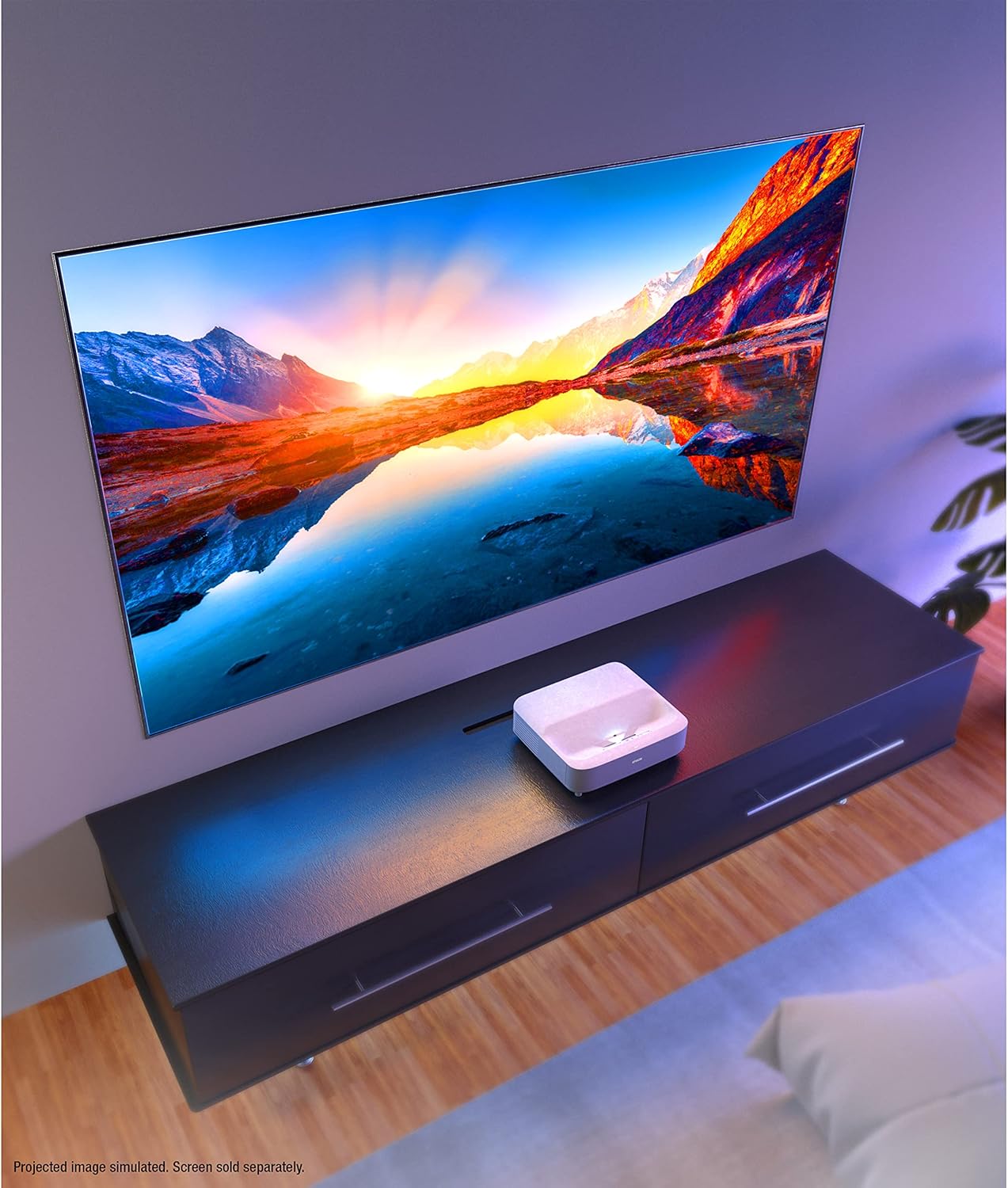 Epson LS300 EpiqVision Ultra Short Throw Laser Projector (Renewed)