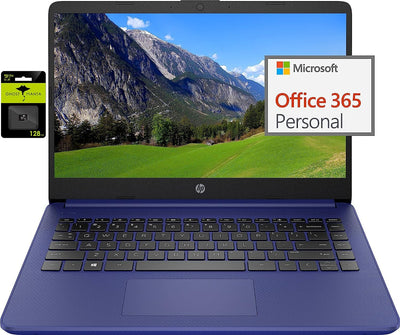HP 14" Ultralight Laptop Intel N4120 16GB RAM 192GB Storage
