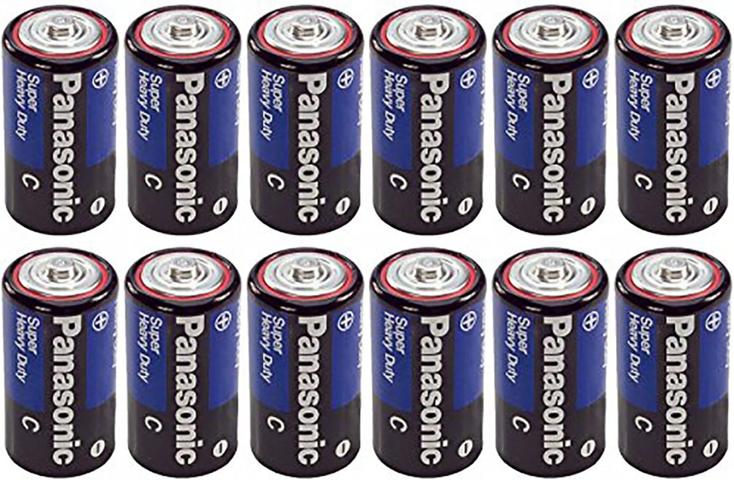 Panasonic 4330210601 Heavy Duty C Batteries 12-Pack
