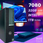 Dell OptiPlex 7080 i7, 1TB SSD, GT 1030 Desktop (Renewed)